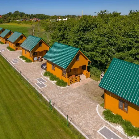 Domki, I Restauracja Wloczega ロッジ *